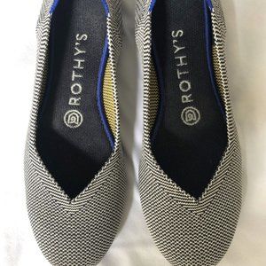 Rothy's Size 6.5 The Flat in Grey Birdseye